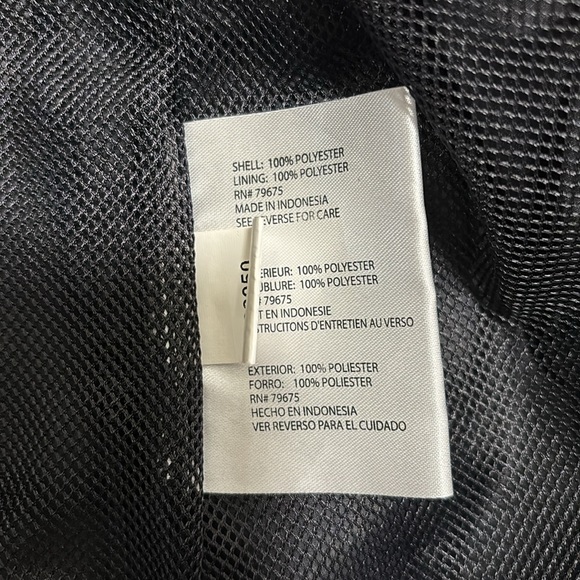 Micheal Kors navy blue long rain coat S - Picture 9 of 9